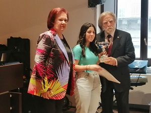 Un altro momento della premiazione
